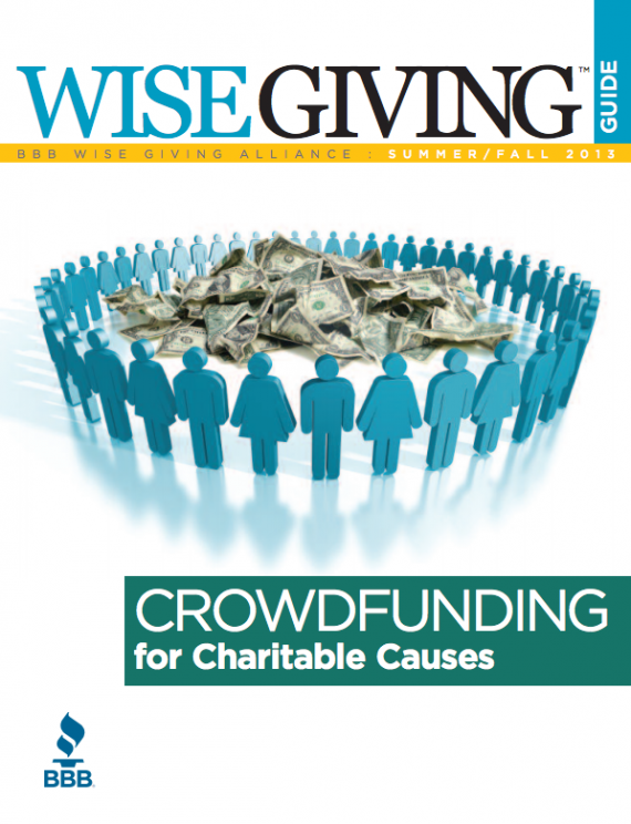 Crowdfunding For Charitable Causes Advice From BBB Wise Giving Crowdfunding for charitable causes advice from bbb wise giving